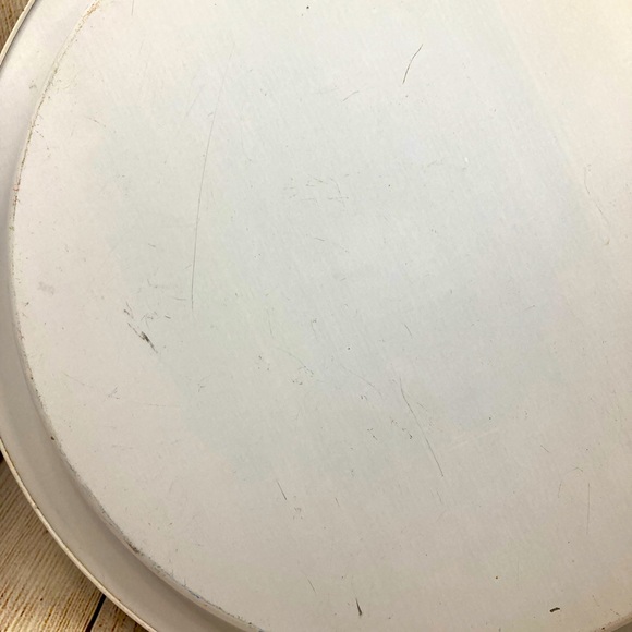 Vintage Christmas Bear Platter Tray Metal SNP Chicago Sz 12.75in 1984 - Picture 8 of 9